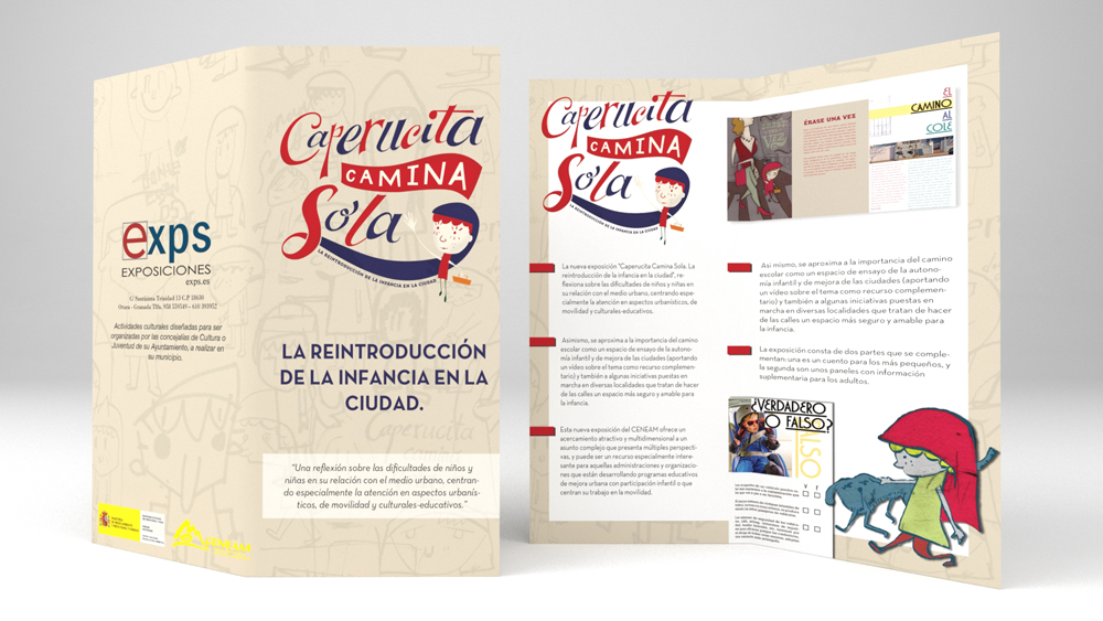 Exposición «Caperucita camina sola»