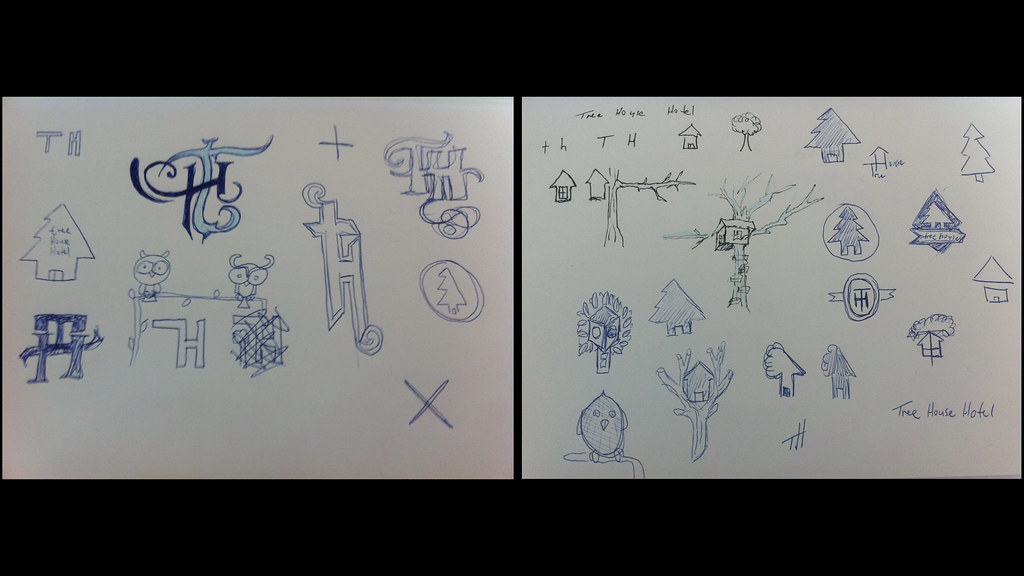 Qué es un logotipo: Guía técnica para entender la identidad visual de tu marca 11 Bocetos de logotipos en papel: el proceso de diseño empieza en el sketch antes de pasar al ordenador